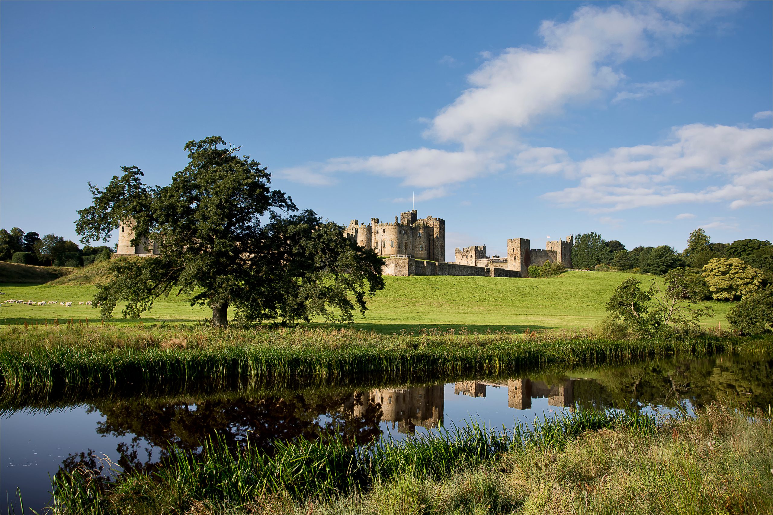 Alnwick Castle in Northumberland