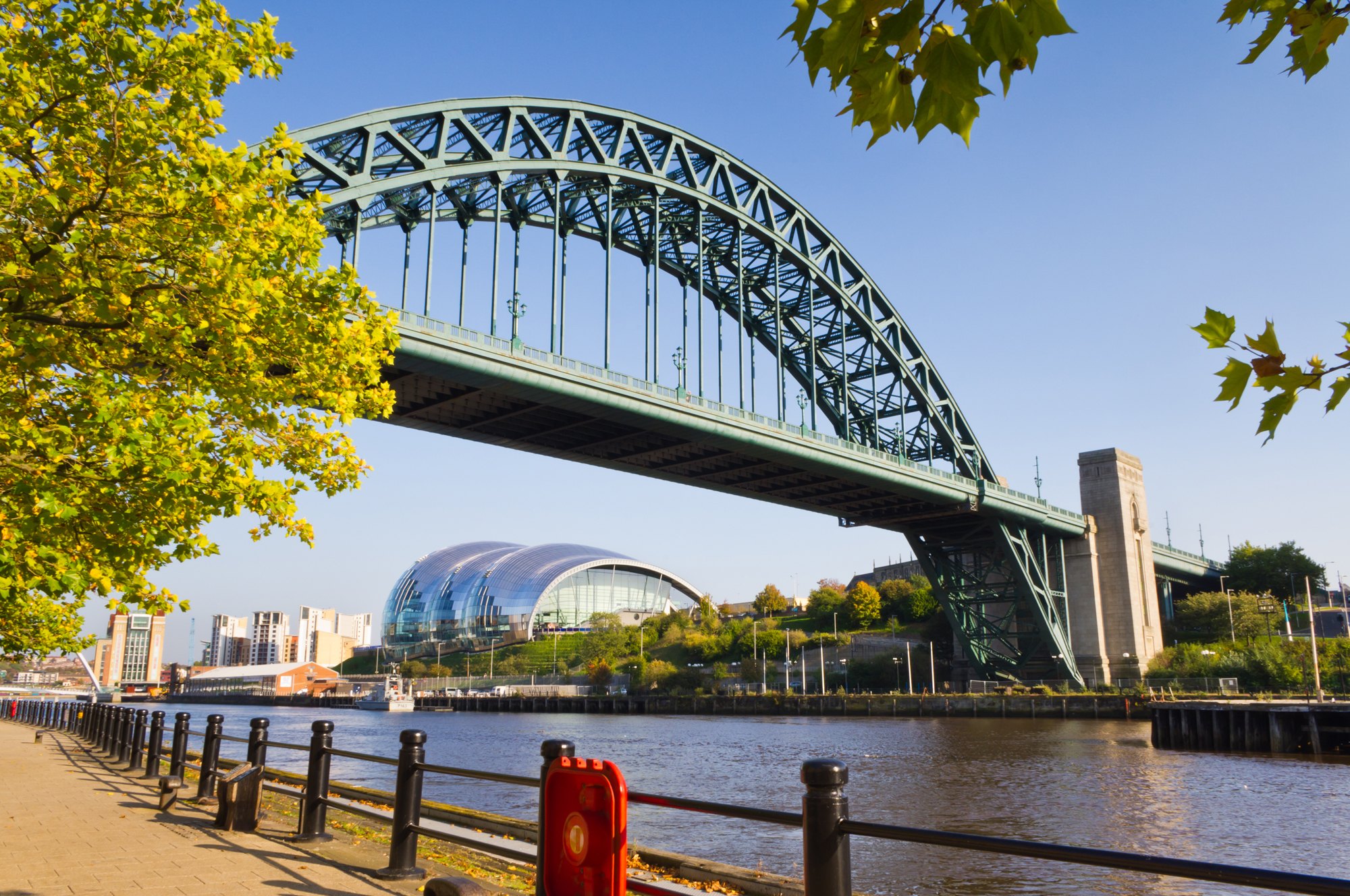 The Tyne Bridge over the River Tyne